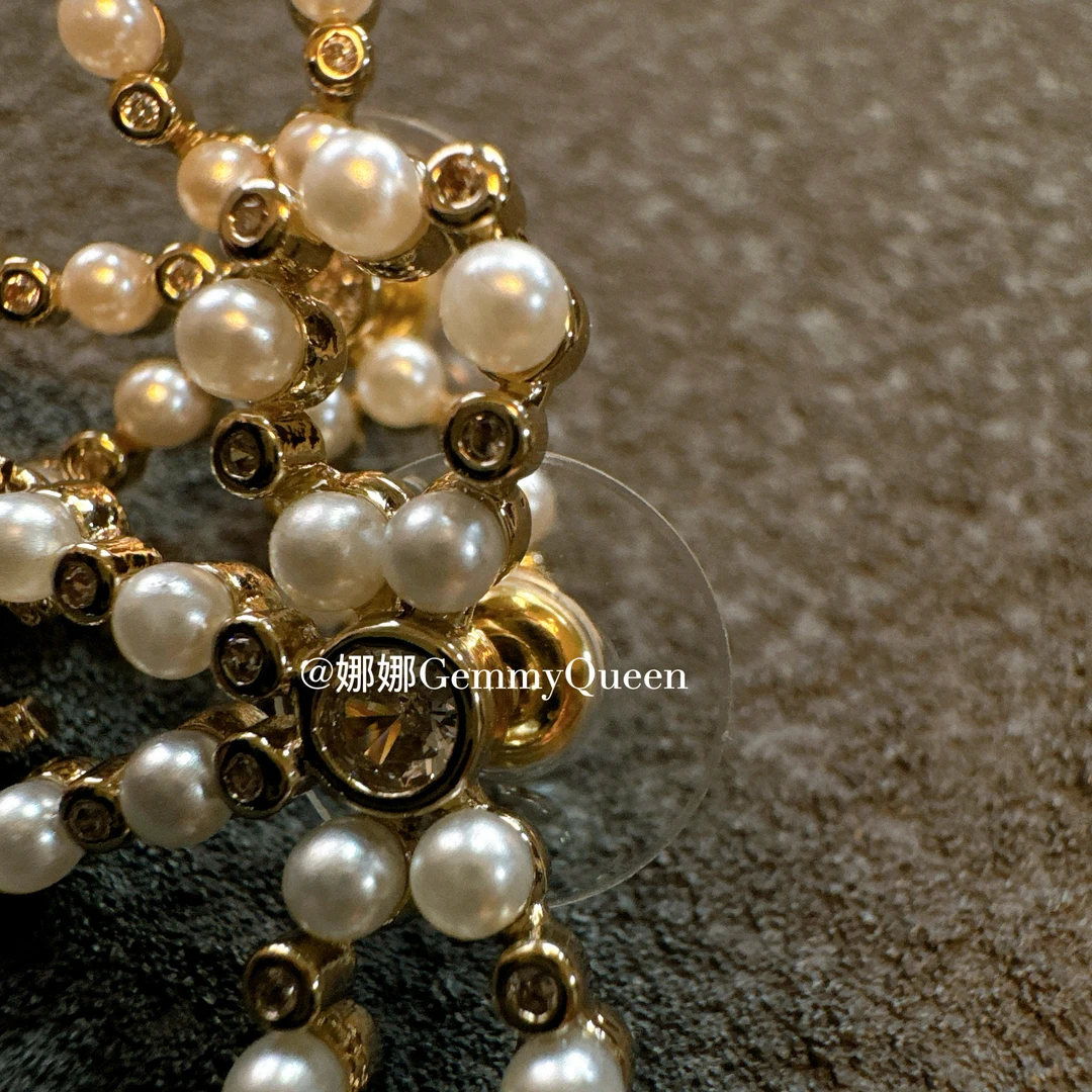 铜合金合成锆石耳饰 娜娜GemmyQueen耳环GQ09694