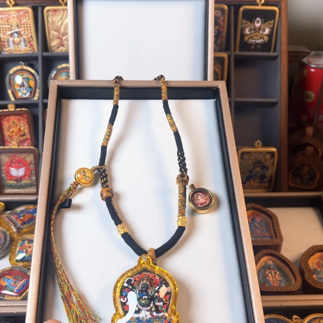 吊坠逃**四装裱画立体擦擦六臂➕千手