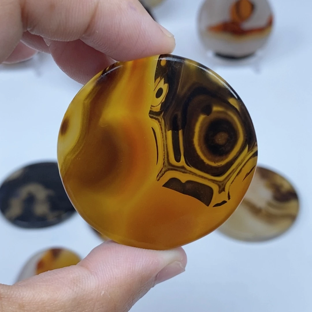 玛瑙/玉髓未镶嵌珠宝半成品