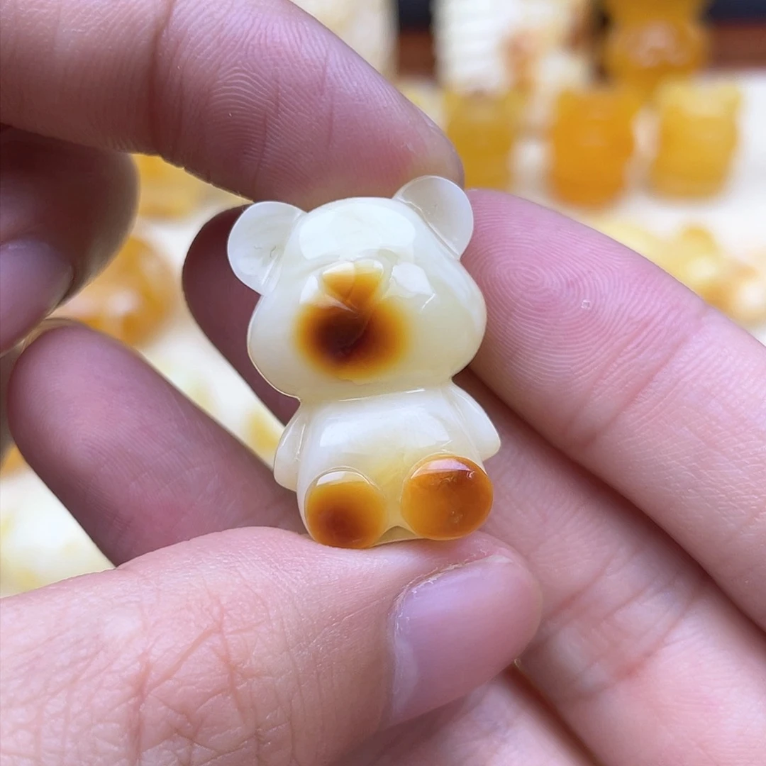 琥珀裸石未镶嵌蜜蜡