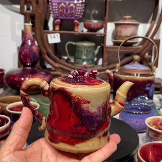 中国三*头神垕钧瓷茶器