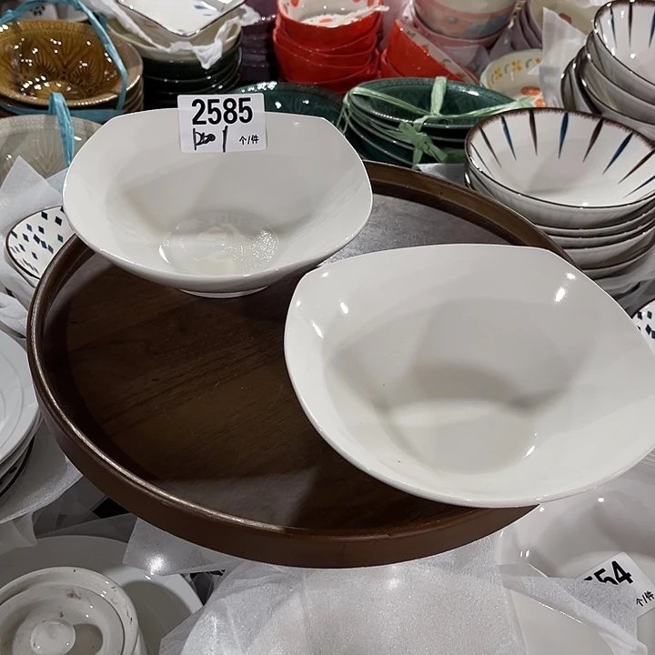 瓷微瑕外贸餐具2585