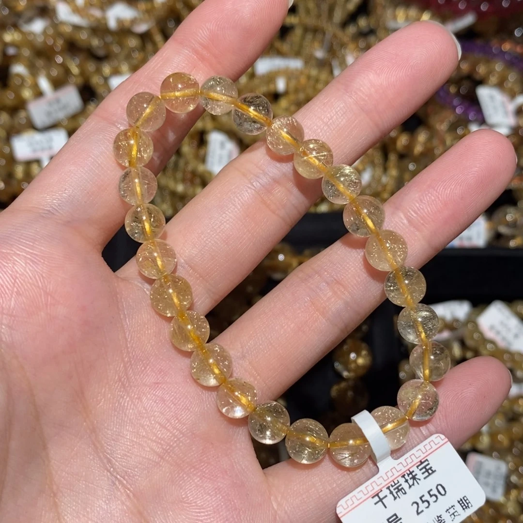 未镶嵌手串水晶手串