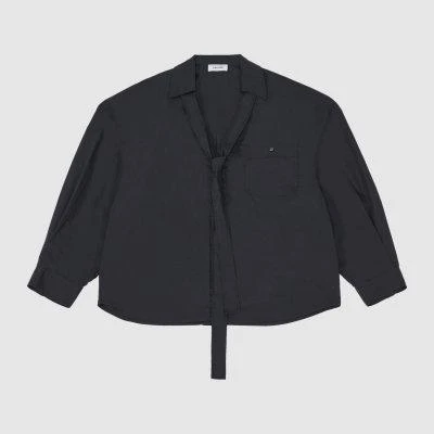 6116 系带设计衬衫 050719