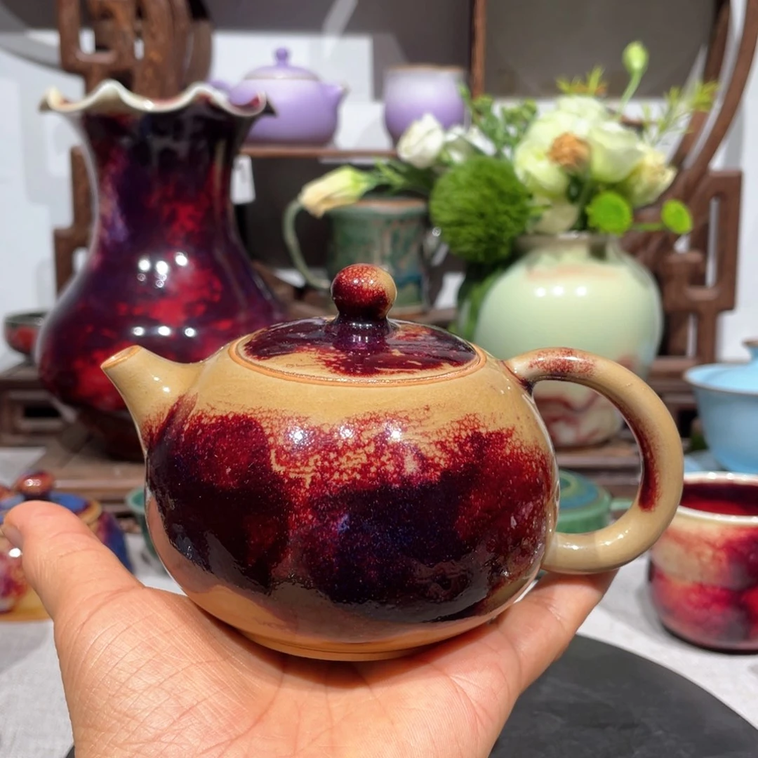 中国神后钧瓷茶器