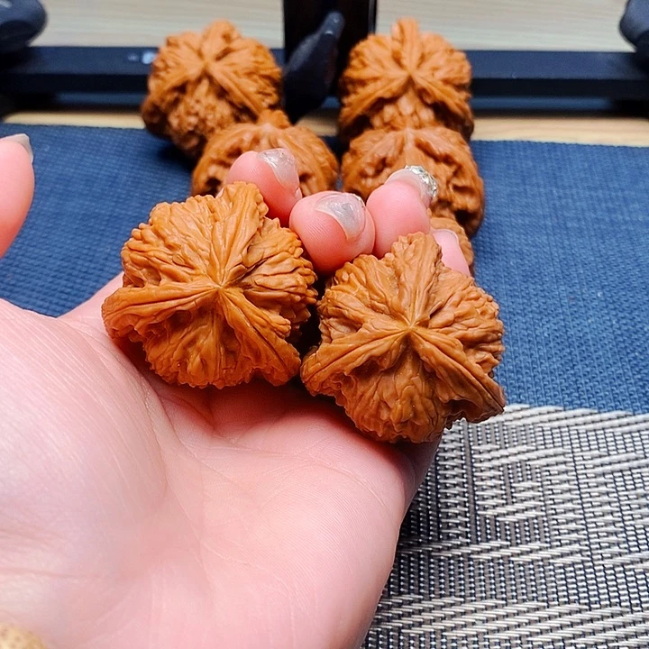 @***@吊坠文玩核桃三棱