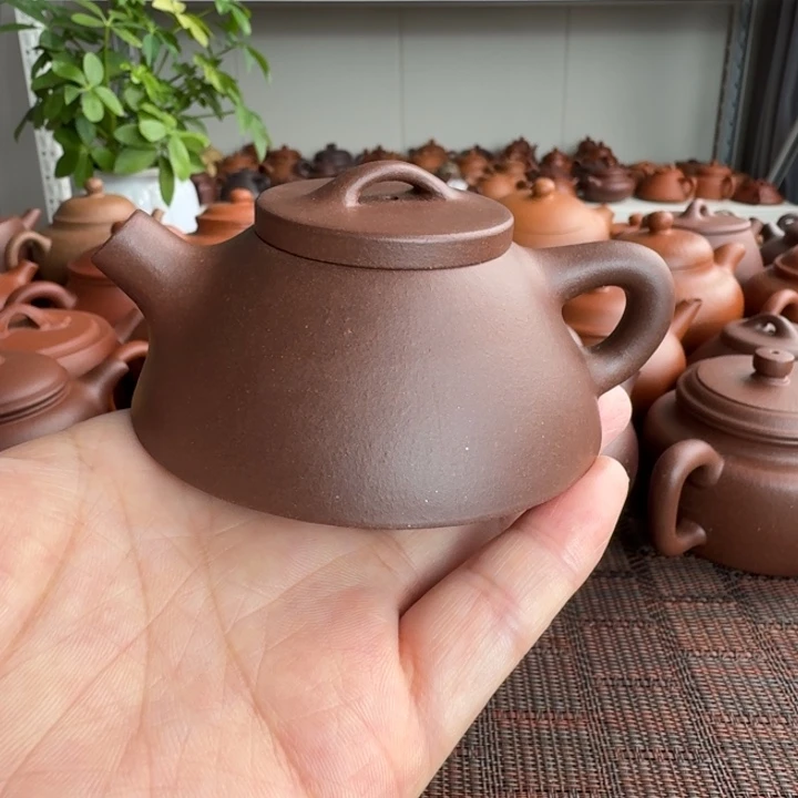 茶杯紫砂底槽清子冶100cc