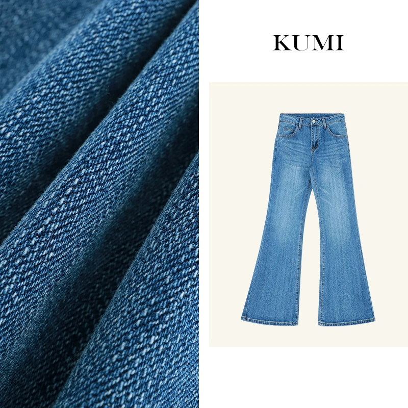 【二姐严选】美式复古水洗牛仔裤女春季低腰宽松拖地裤长裤休闲裤