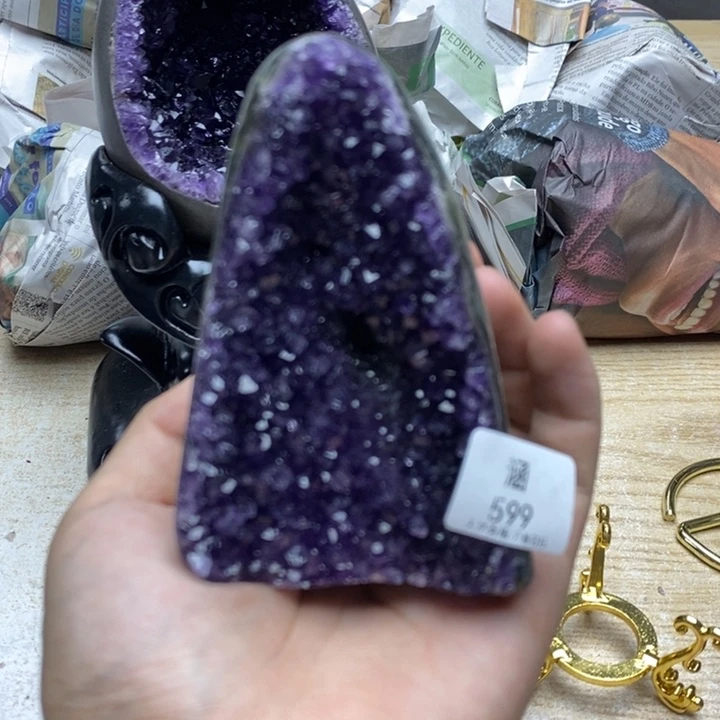 未镶嵌紫晶大型摆件（非配饰）