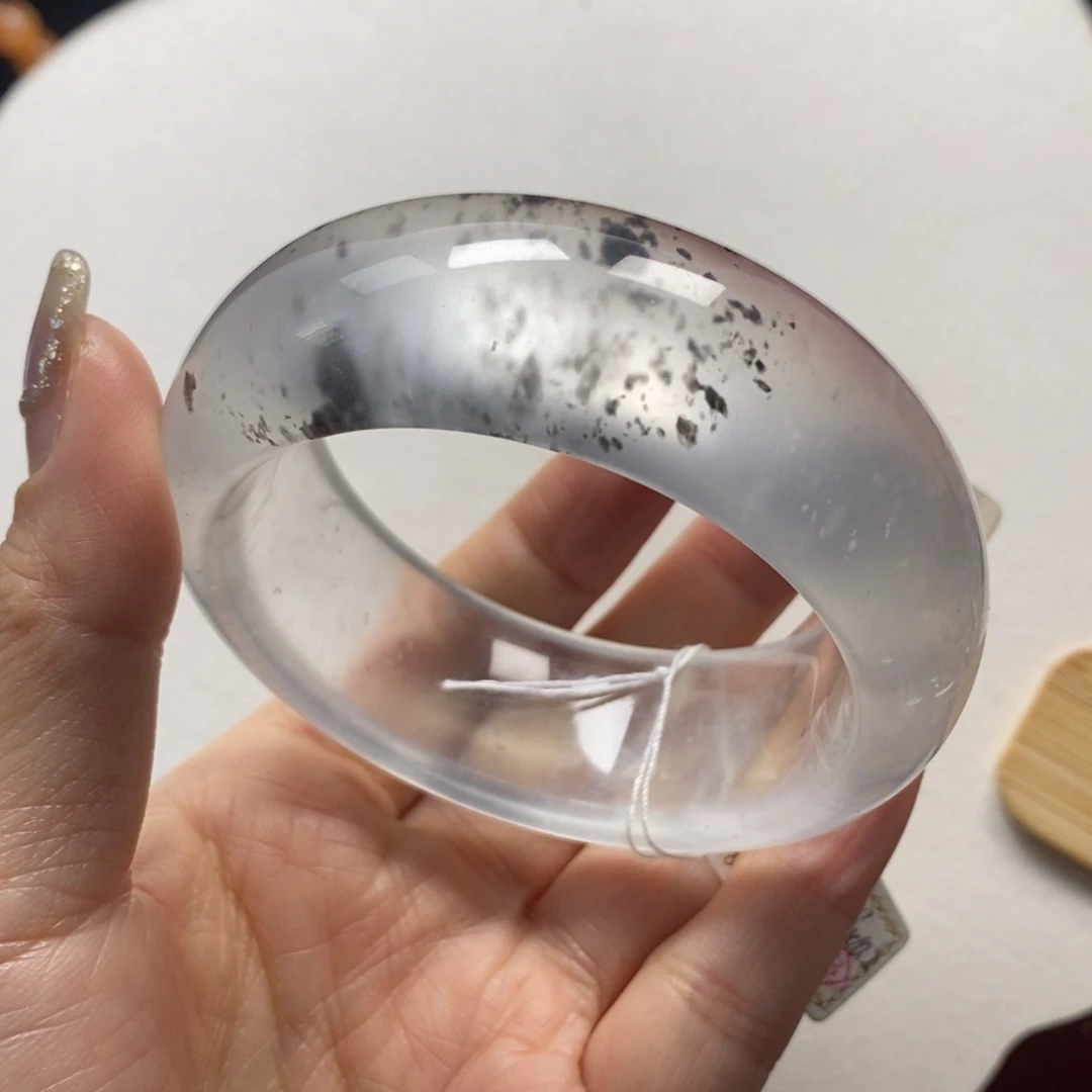 石英质玉未镶嵌手镯54.4特价不退换33号