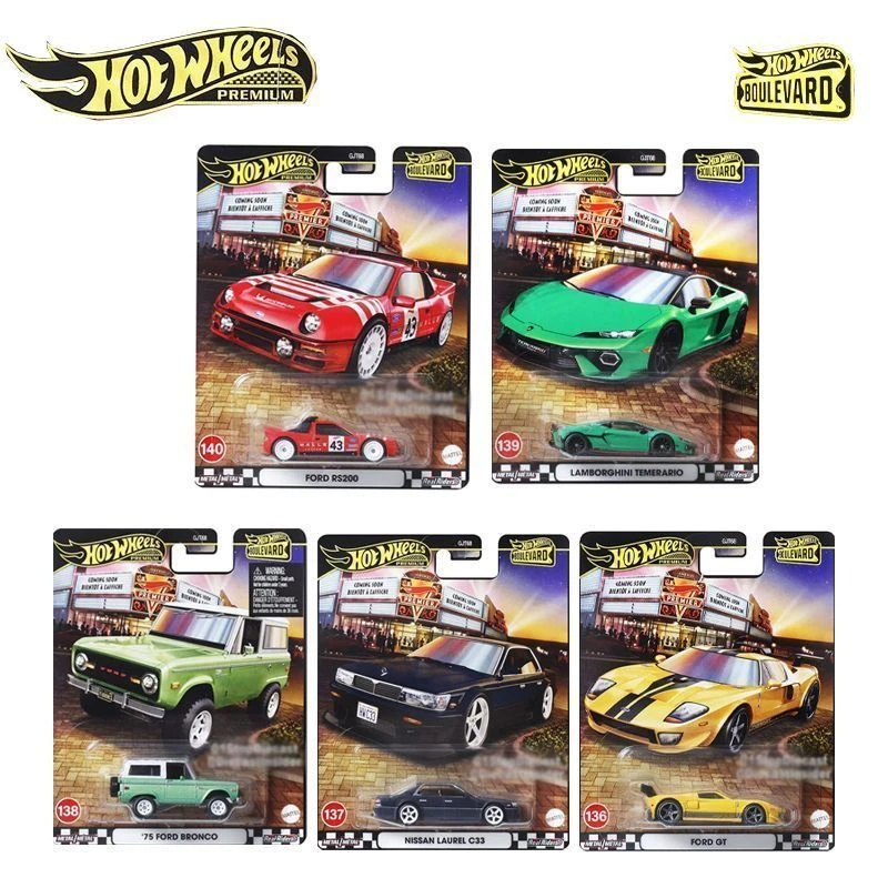 风火轮花园大道28金标汽车文化铁底胶胎 1:64 合金车模