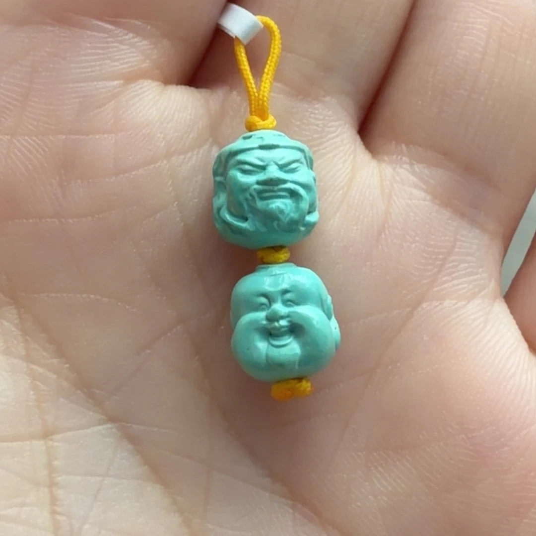 绿松石未镶嵌颈饰