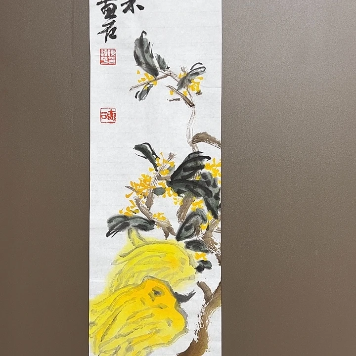 国画陈连平   手绘原创