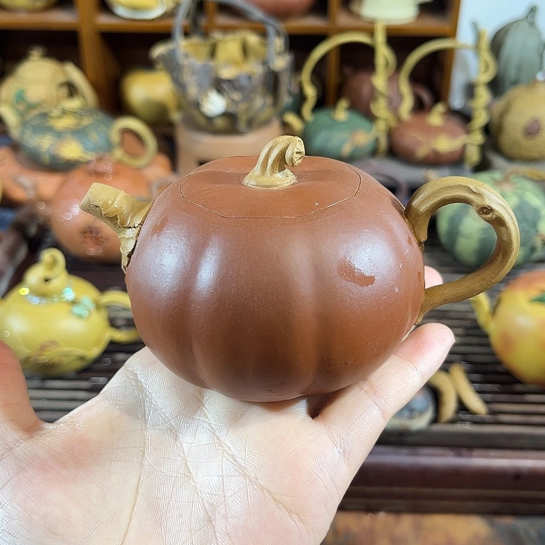 紫砂茶宠南瓜紫砂壶
