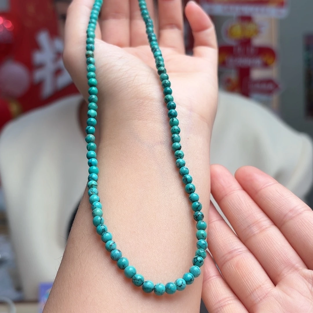 绿松石未镶嵌颈饰