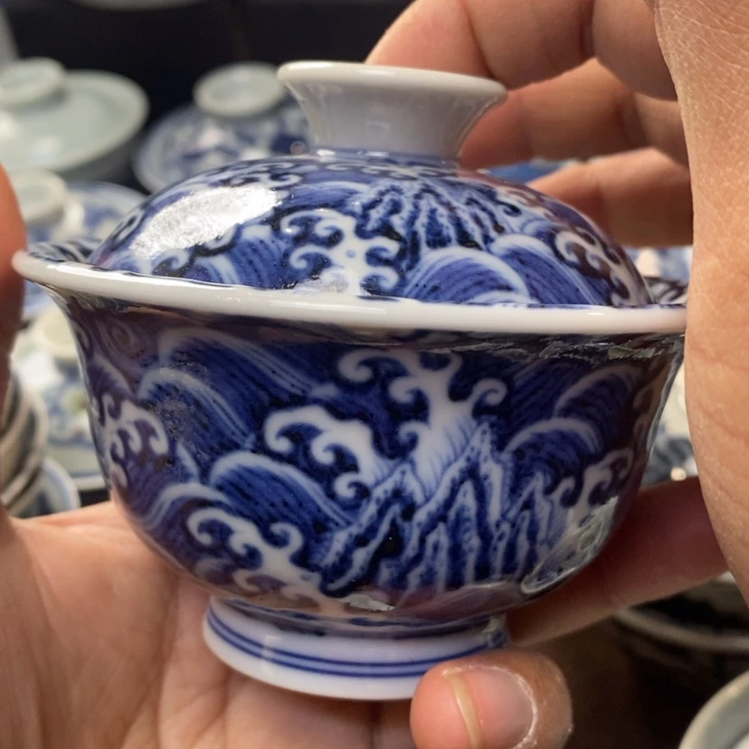 【闪购商品】景德镇青花主人杯