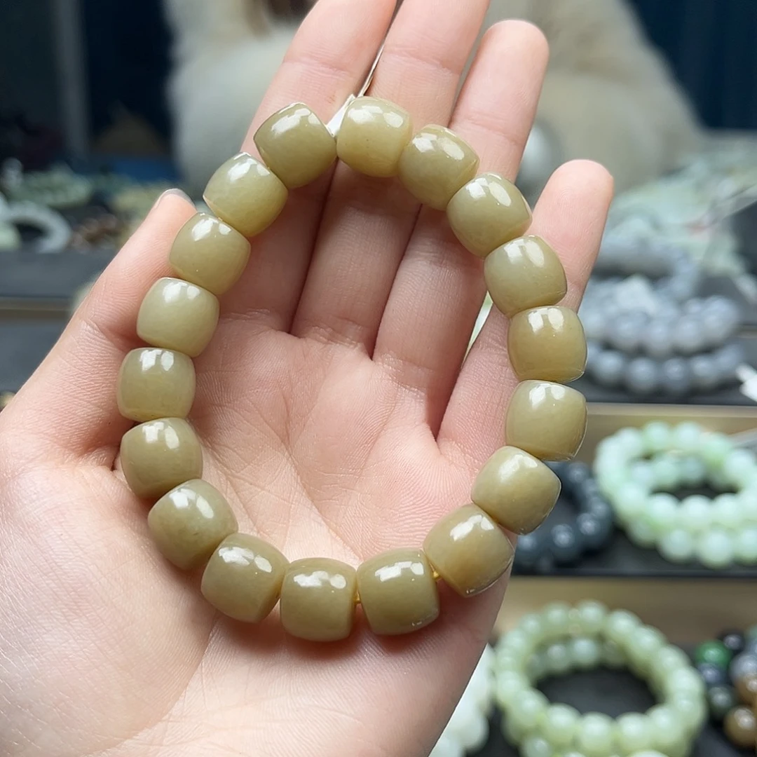 和田玉手链未镶嵌