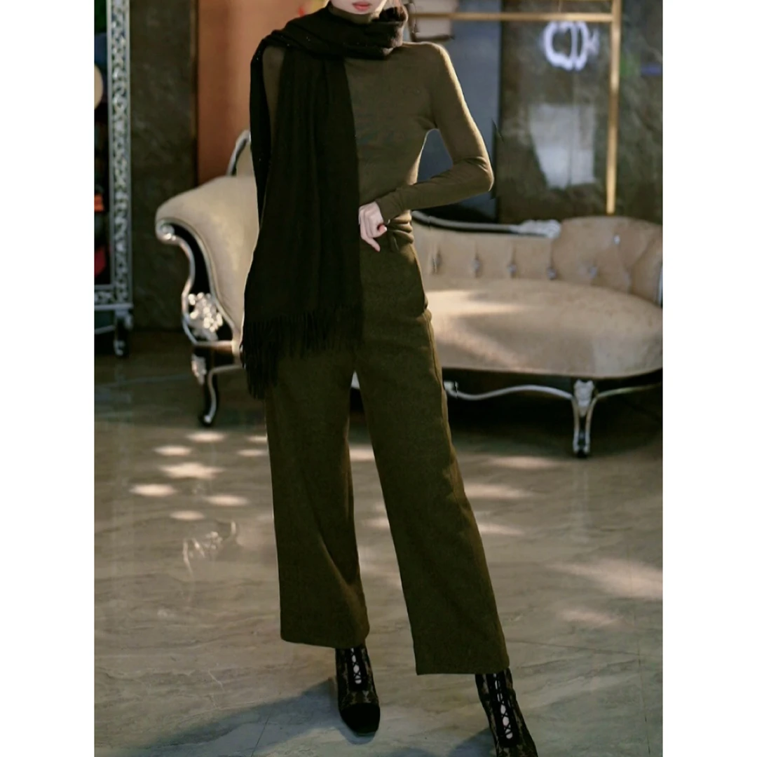 10-20【周日公园】时尚简约气质百搭直筒裤