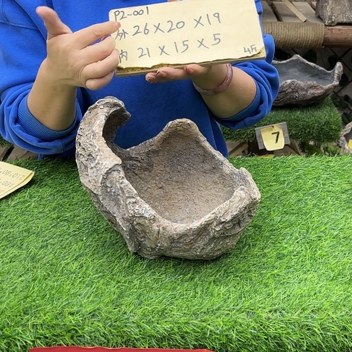 盆景异形花盆鱼缸p2-001