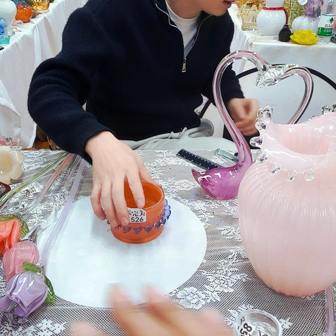 福利不退不换琉璃花瓶花器艺术品