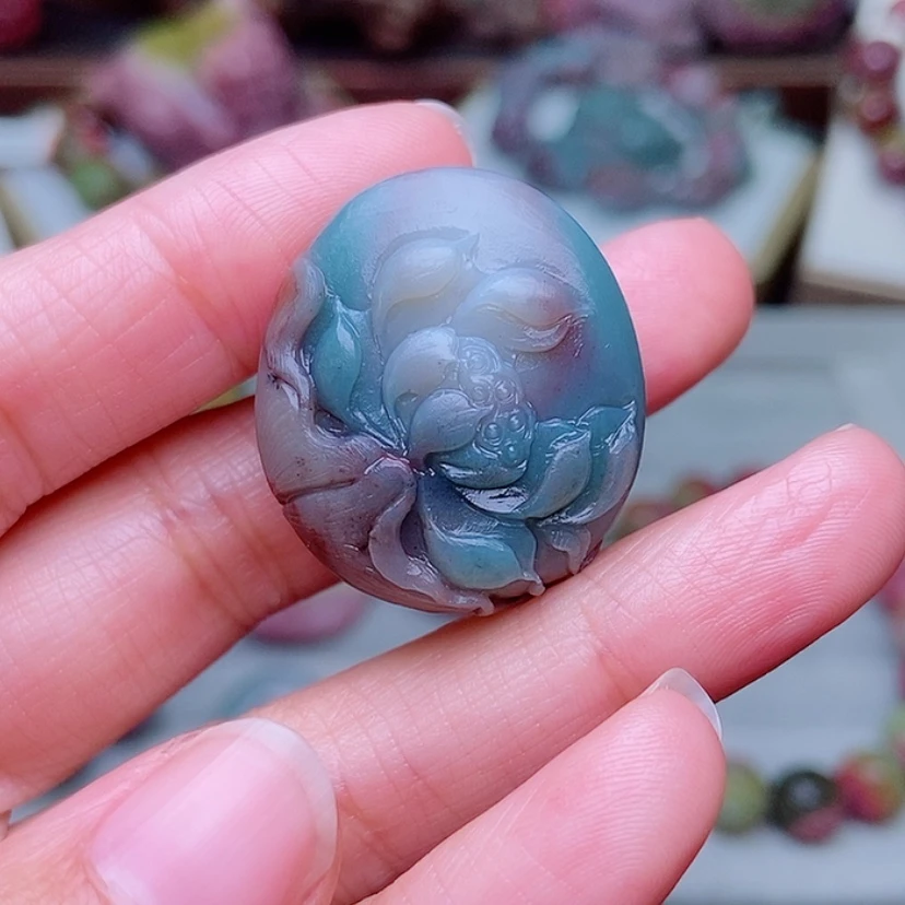 【闪购商品】未镶嵌玛瑙/玉髓珠宝半成品柴*盐源玛瑙定制