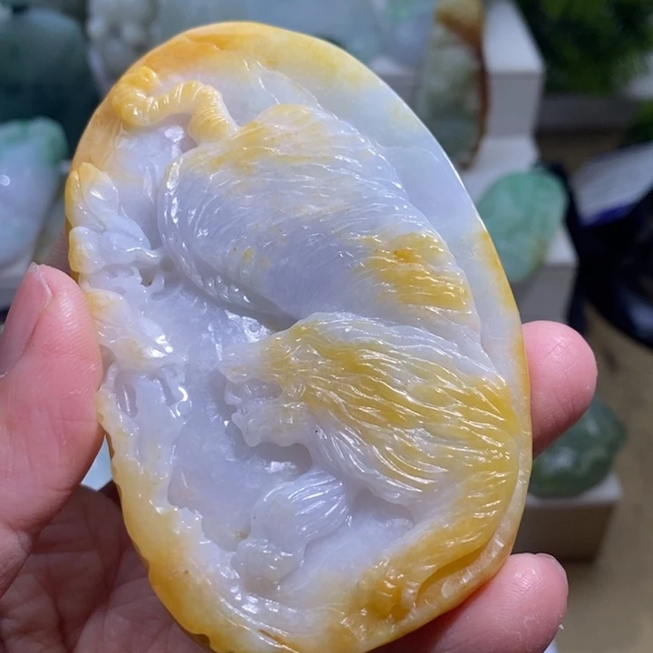 【闪购商品】颈饰未镶嵌翡翠虎