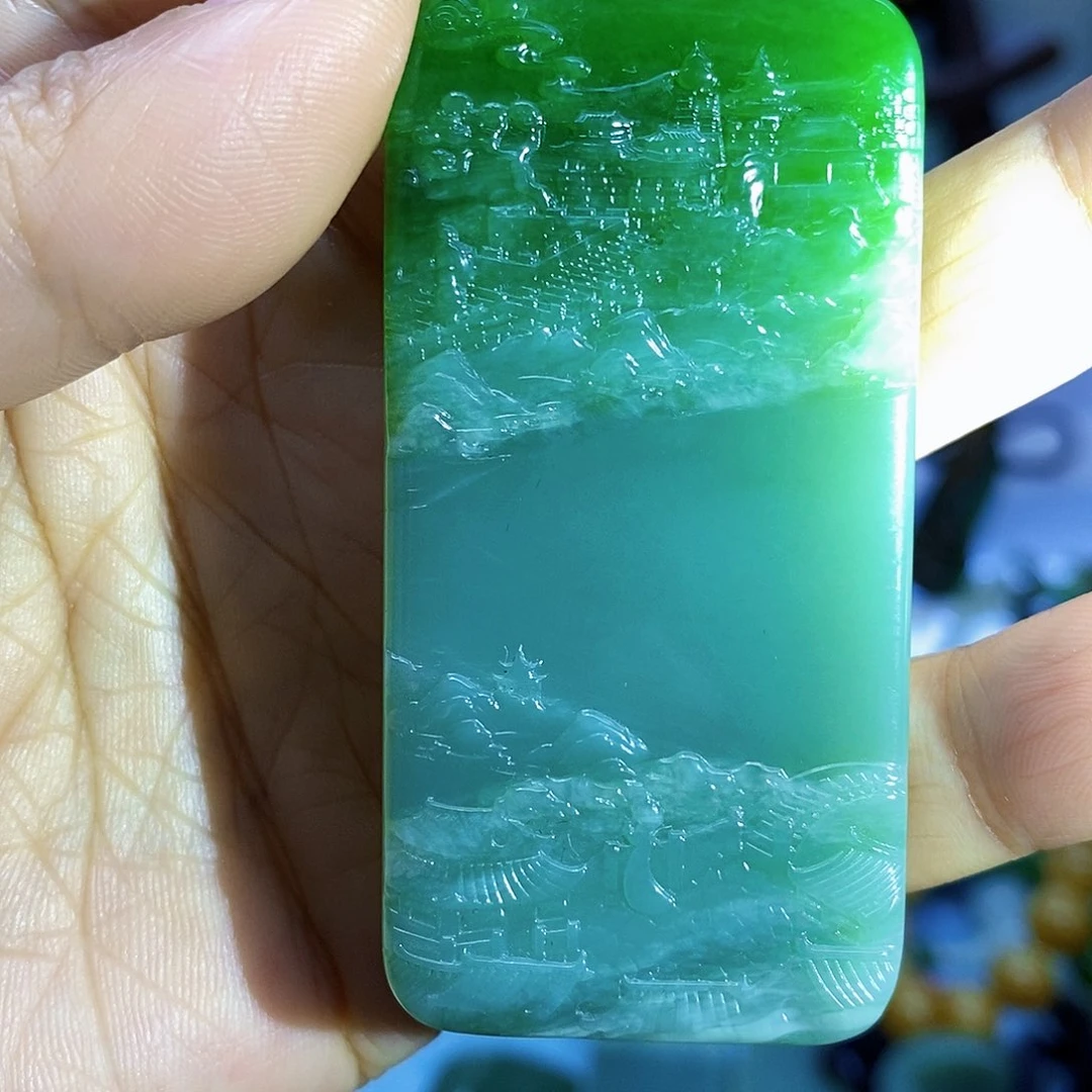 未镶嵌和田玉挂件