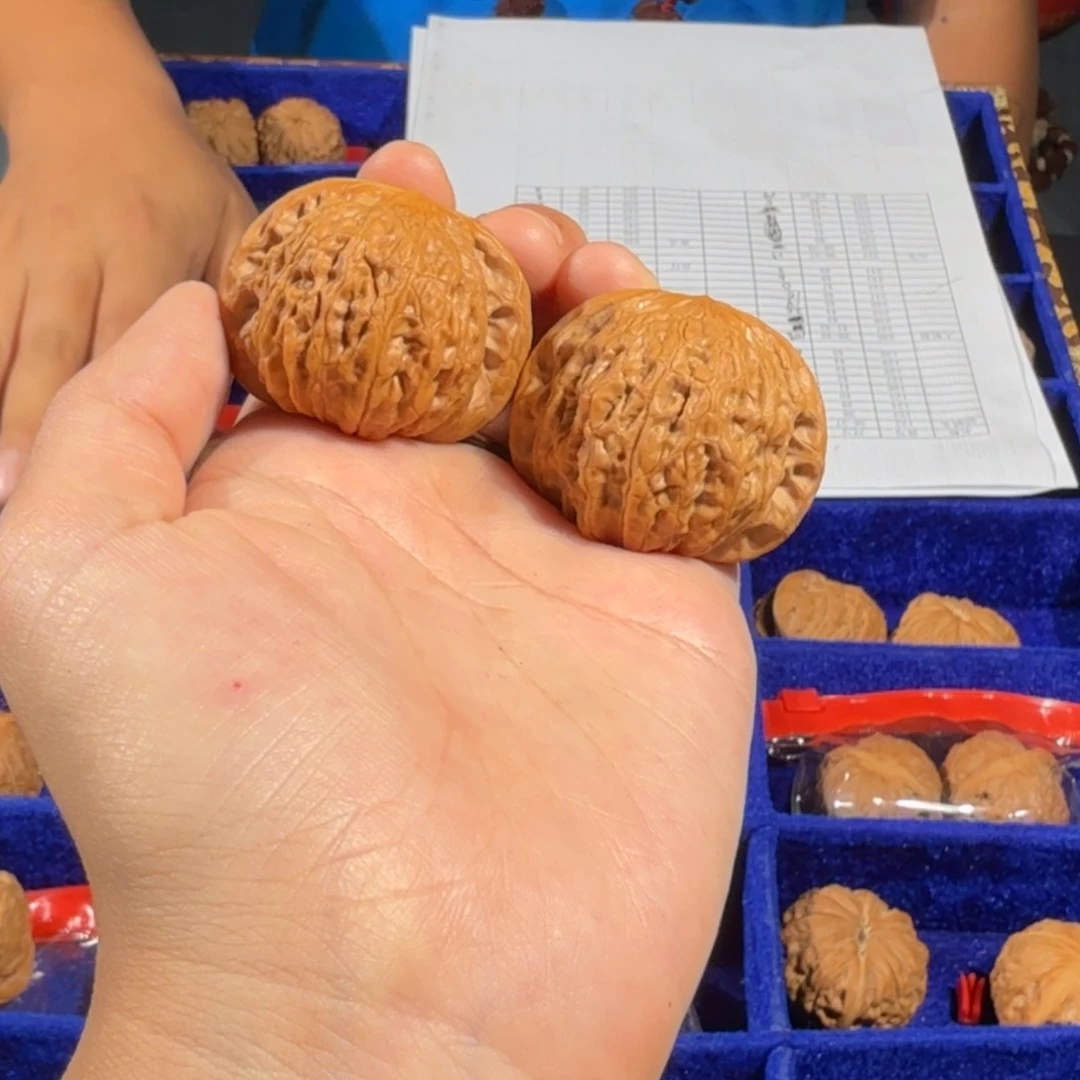 文玩核桃把件219号35-36mm铁锤妹妹