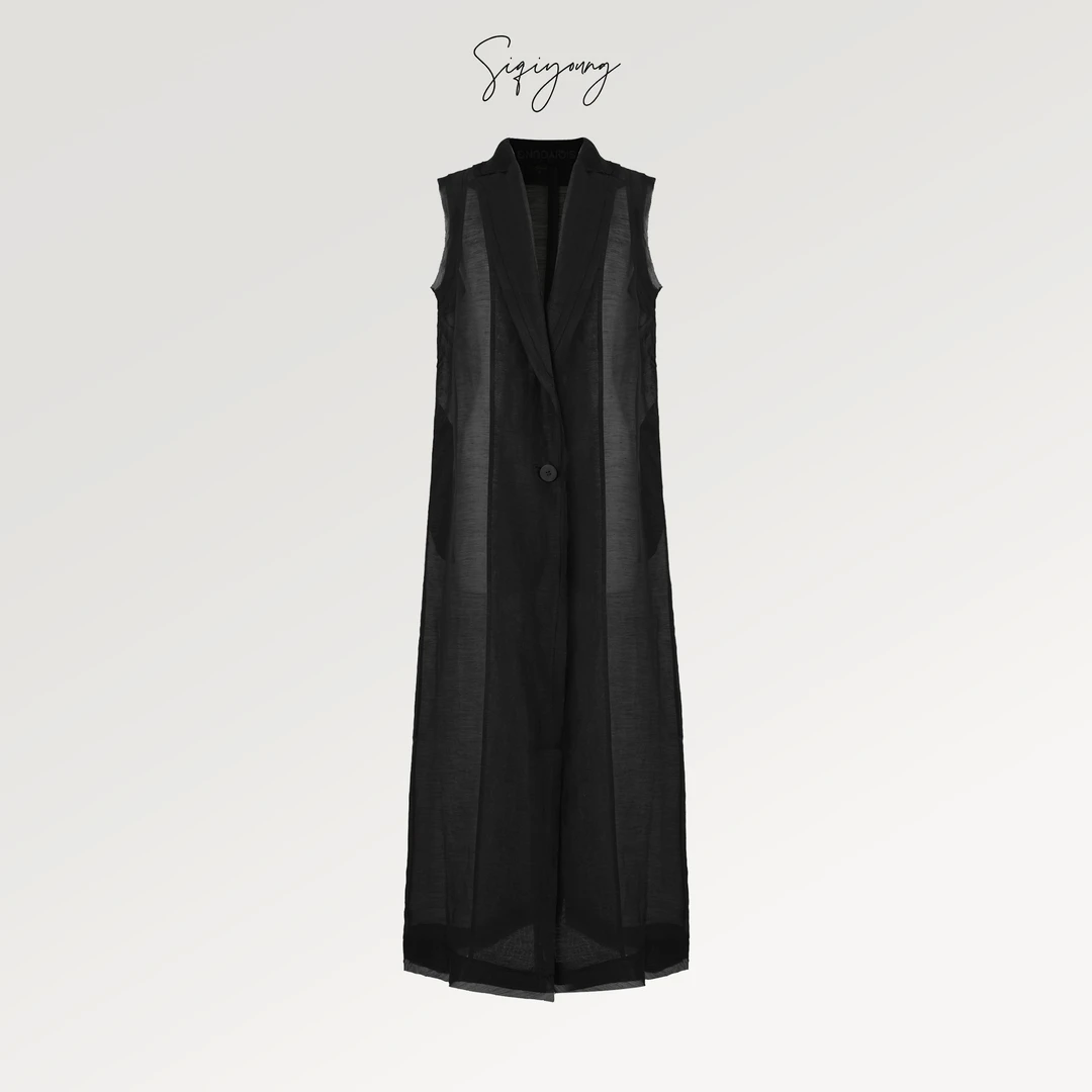 SIQIYOUNG 长款马甲