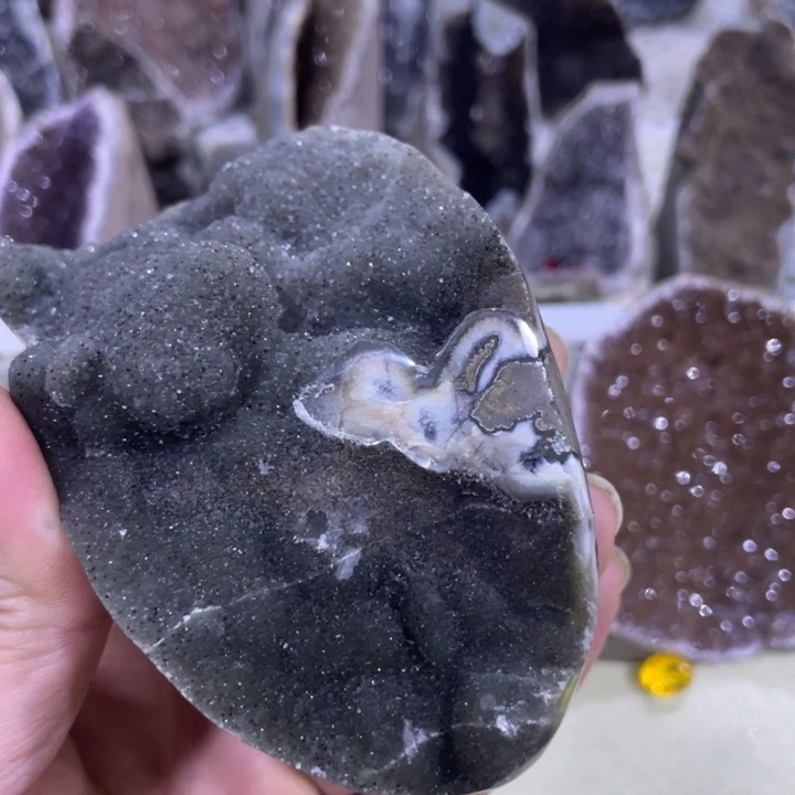 紫晶钱袋子未镶嵌