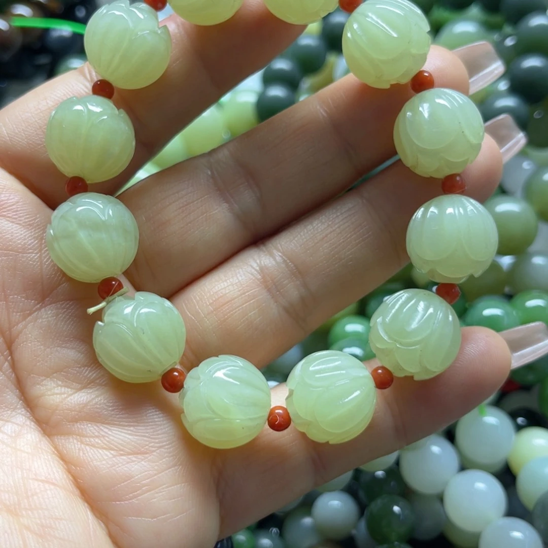 和田玉手链未镶嵌