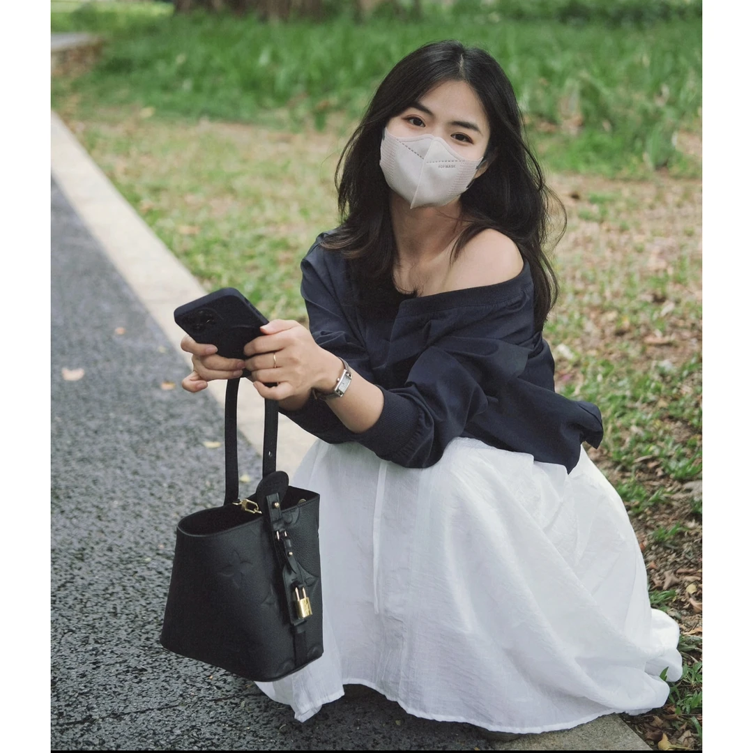 B31 黑allinbb 18cm【 轻奢高仿国货】【有礼盒】【无需DIY】斜挎