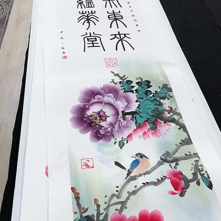 国画书画描金拓染金石传拓手写