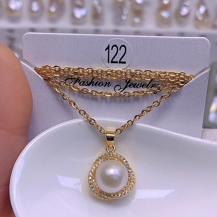 淡水珍珠未镶嵌颈饰