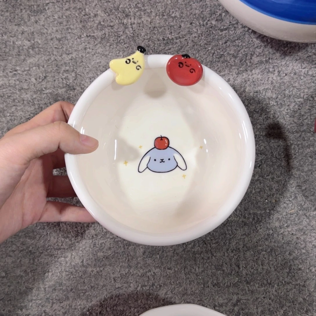 陶水果派对五寸碗