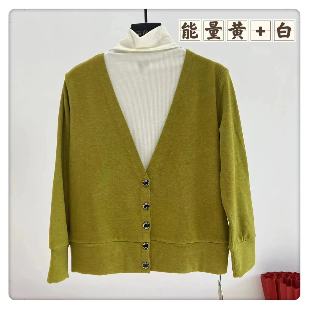 1件：女 科技大纹 假两件配色上衣2743 CC