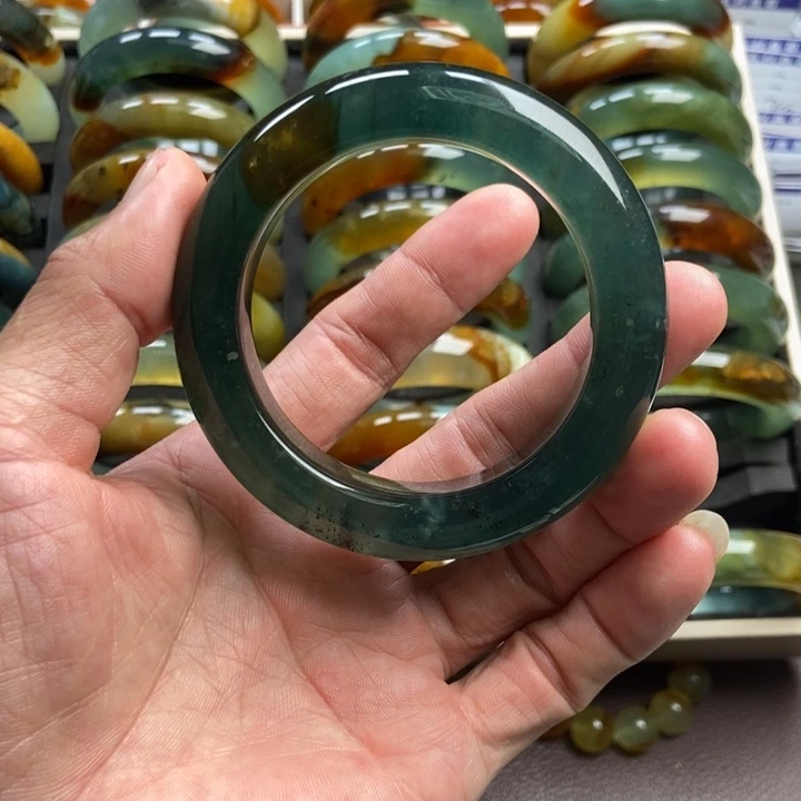 F***d蛇纹石玉未镶嵌手镯手串戒指吊坠