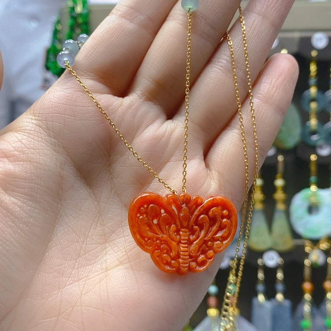 颈饰未镶嵌翡翠翡翠