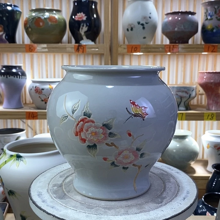 罐高温手工景德镇陶瓷