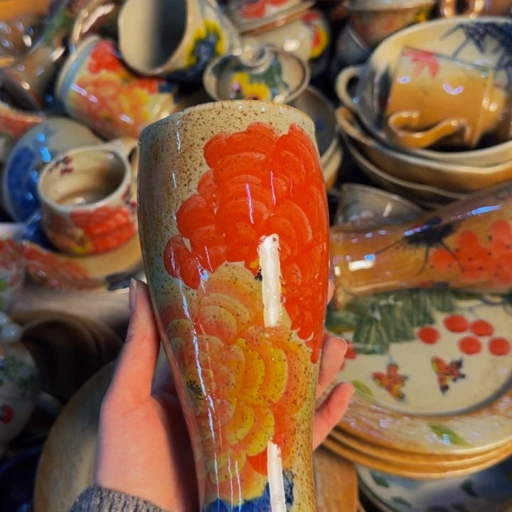 瓷片景德镇陶瓷手工手绘