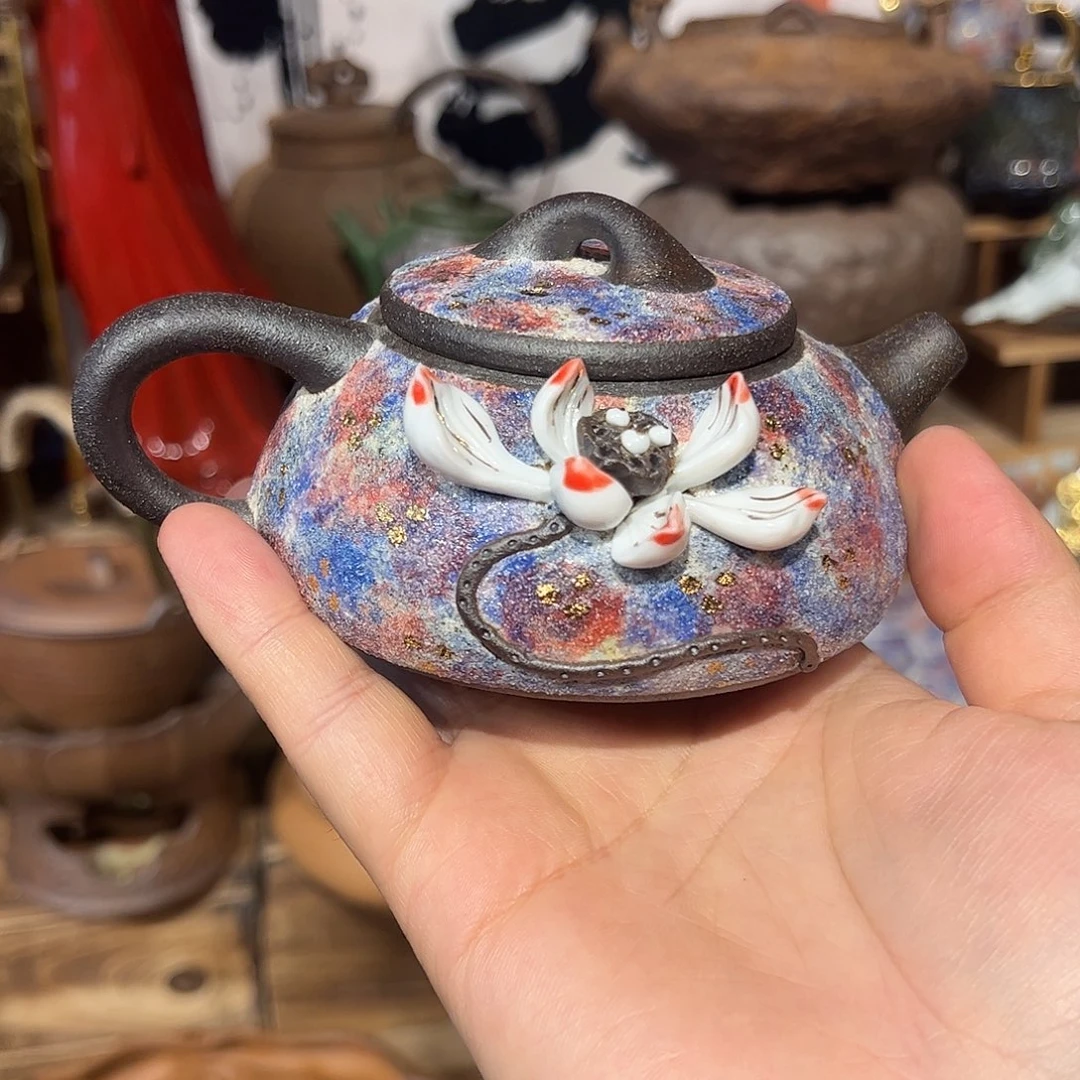 原矿粗陶裸烧工艺，越养越润出彩