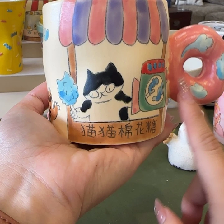 摆件景德镇原创手作陶瓷