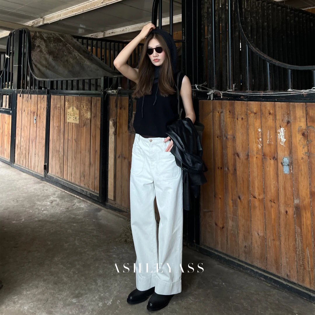 【ASHLEYASS】“rachel”背心极柔90s复古经典背心羊毛上衣LSS250880W