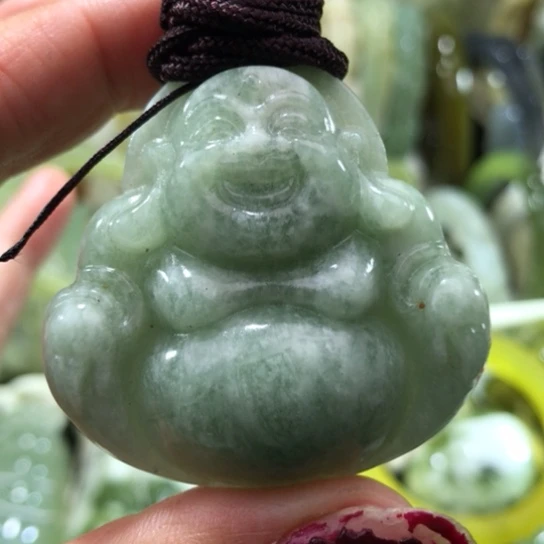 未镶嵌岫玉手镯吊坠