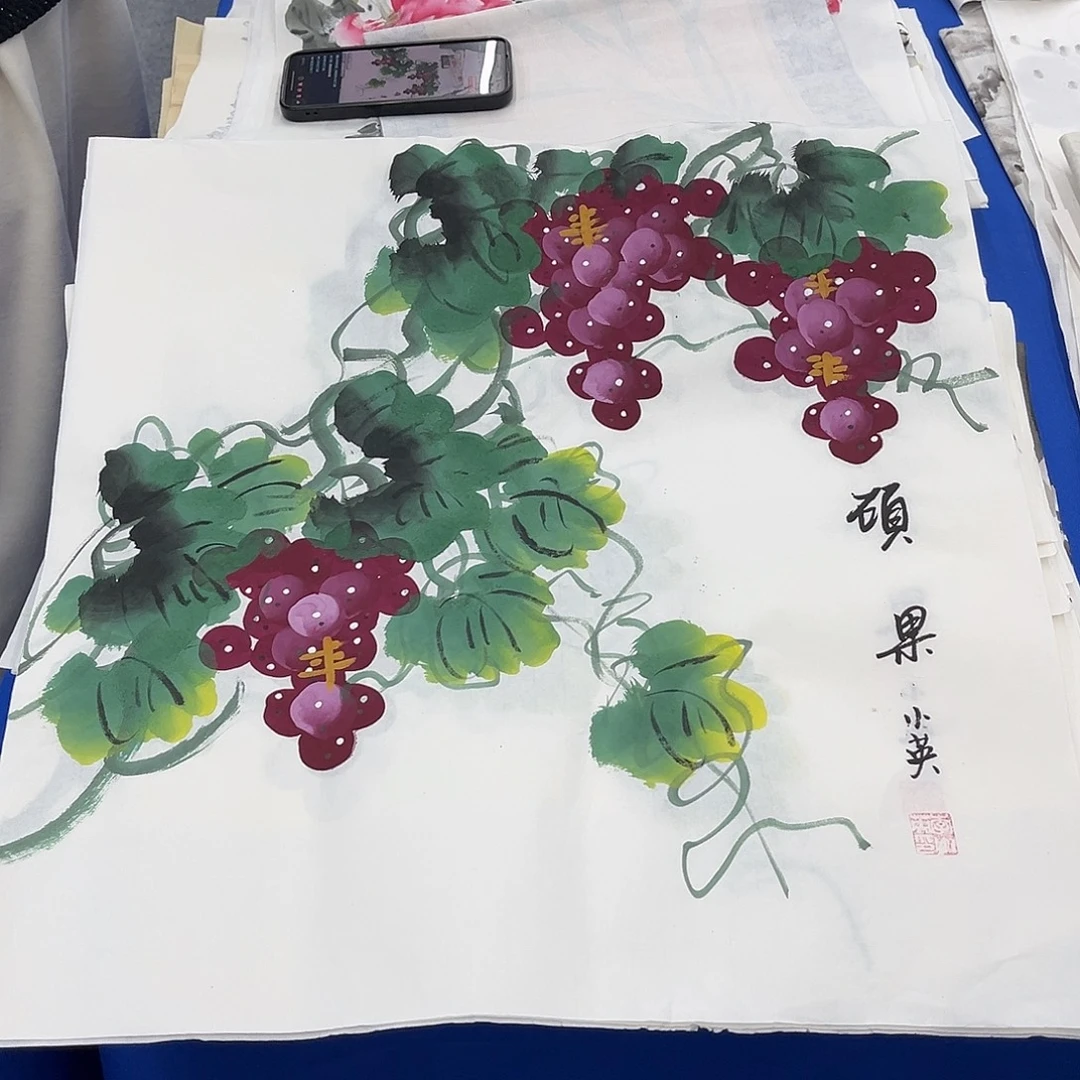 国画纯手绘作品欣赏