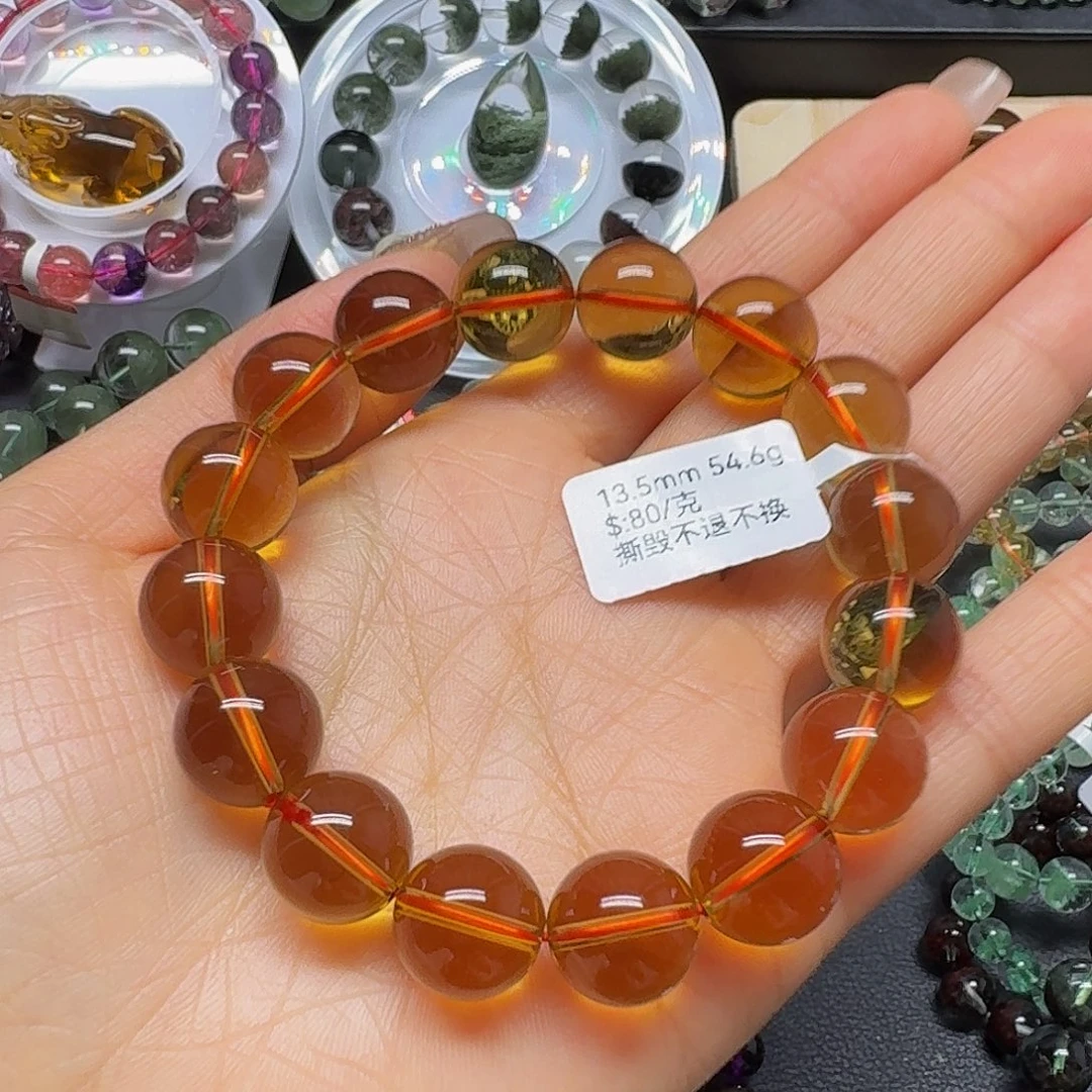 N***！水晶未镶嵌手链水晶