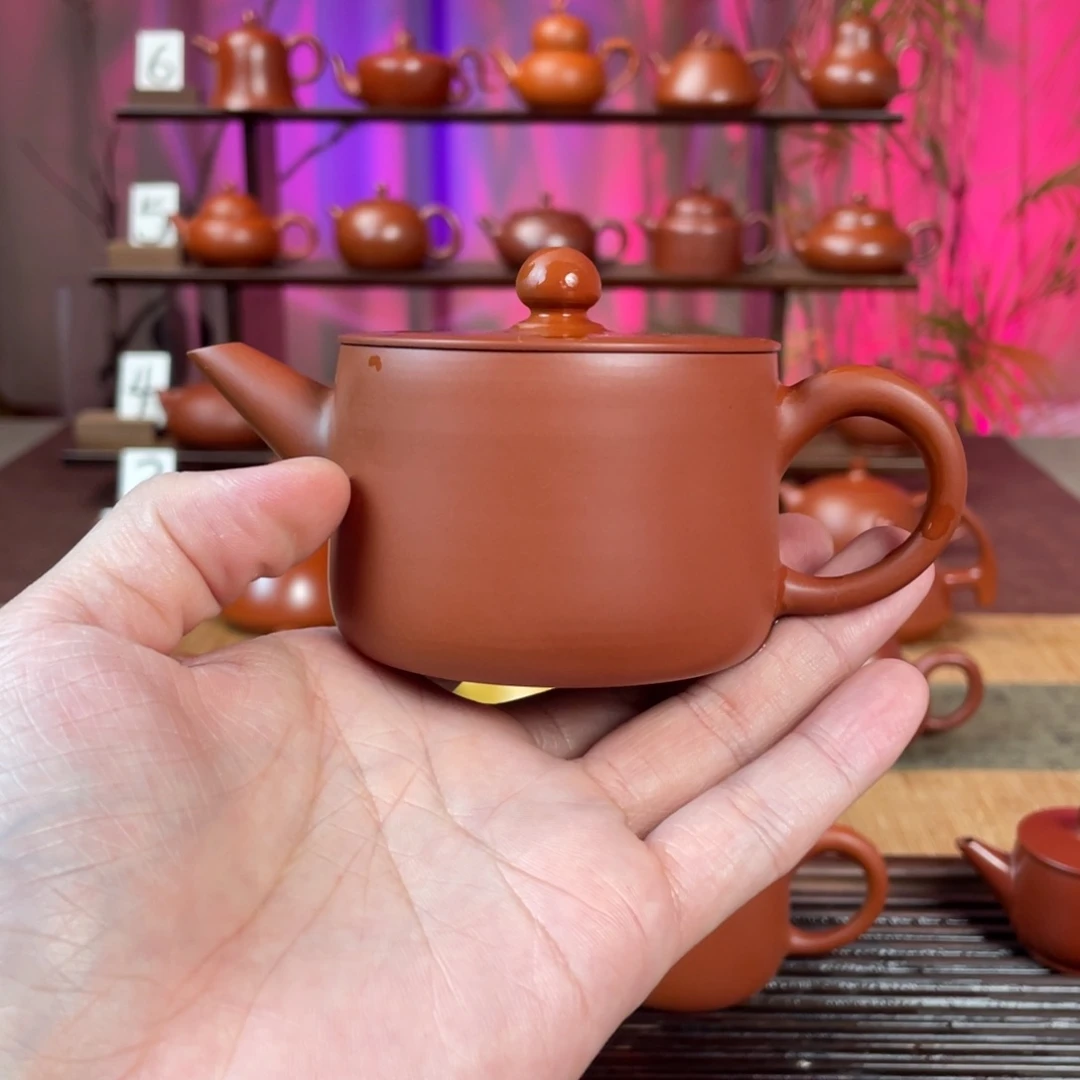 2***8茶壶紫砂超薄汉瓦150cc