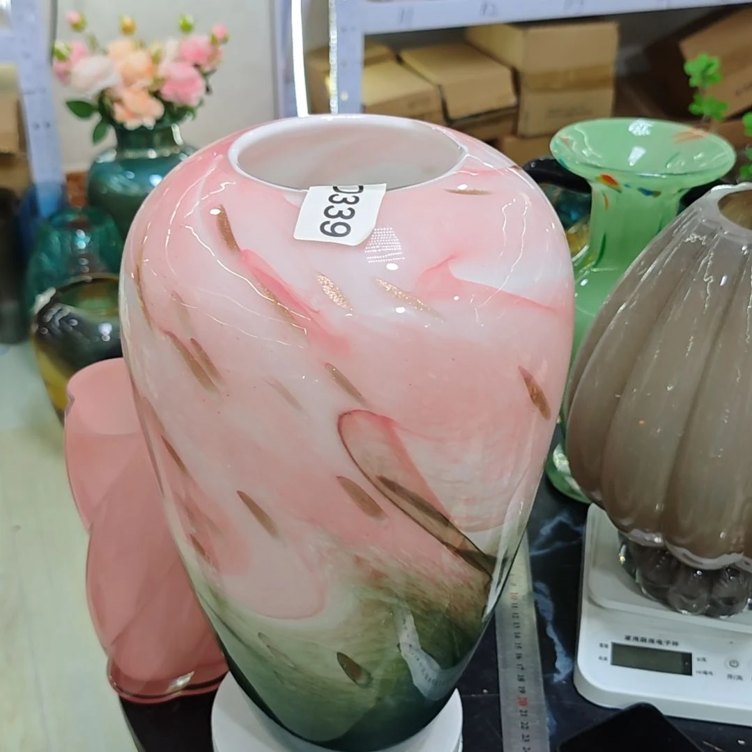 高36口10琉璃造型花瓶