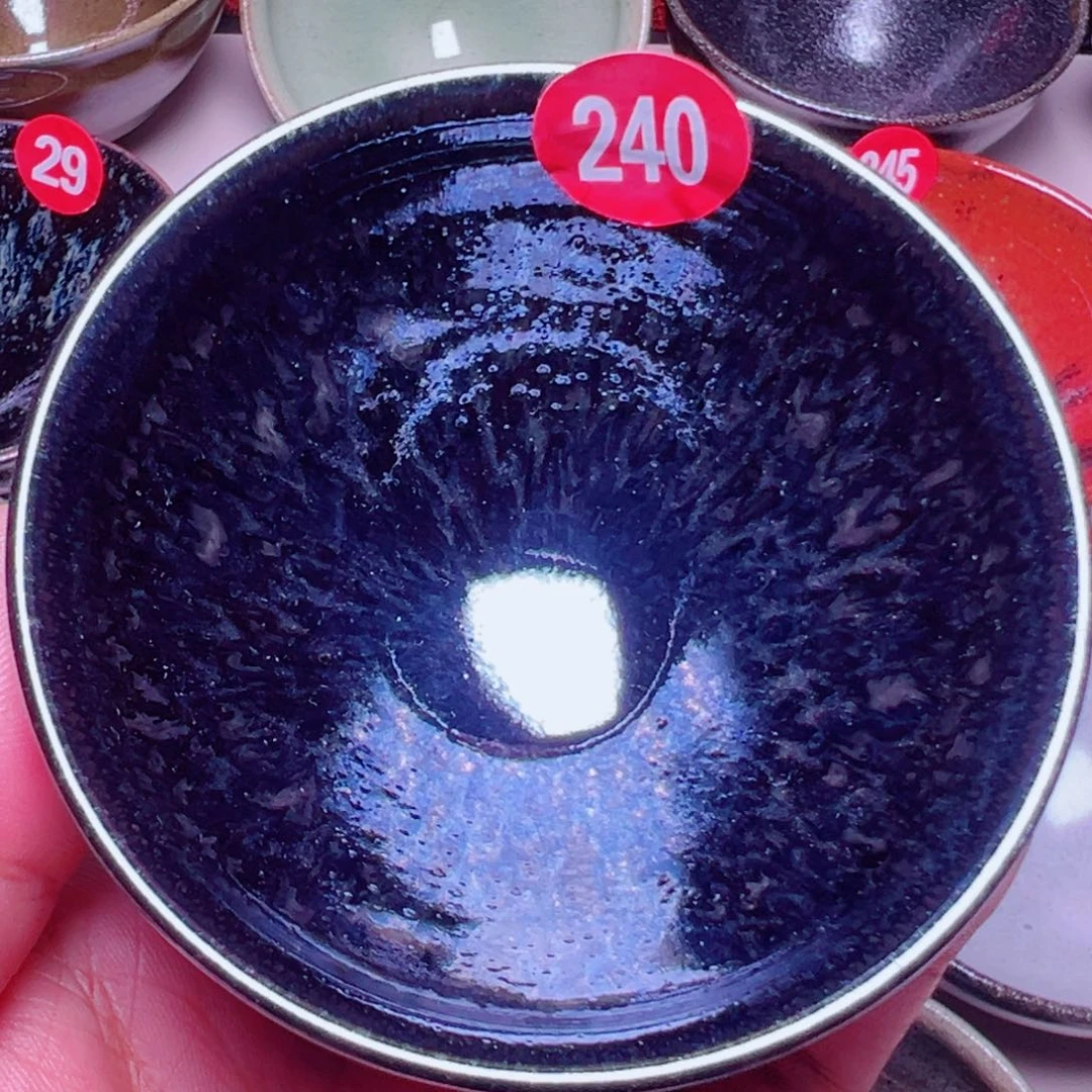 茶盏叶明龙窑柴烧茶盏