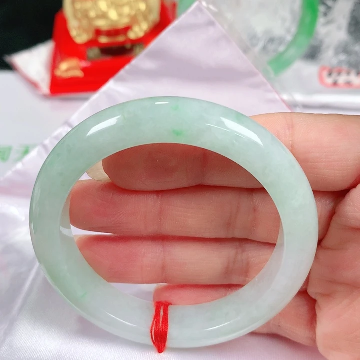 未镶嵌手镯翡翠   编号ZD1247 正圈51
